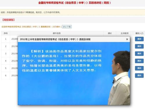 考试视频,深度解析关键知识点